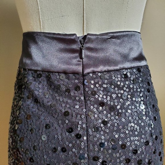 Little Black Etcetera Sequin Formal Mini Skirt - Picture 10 of 13